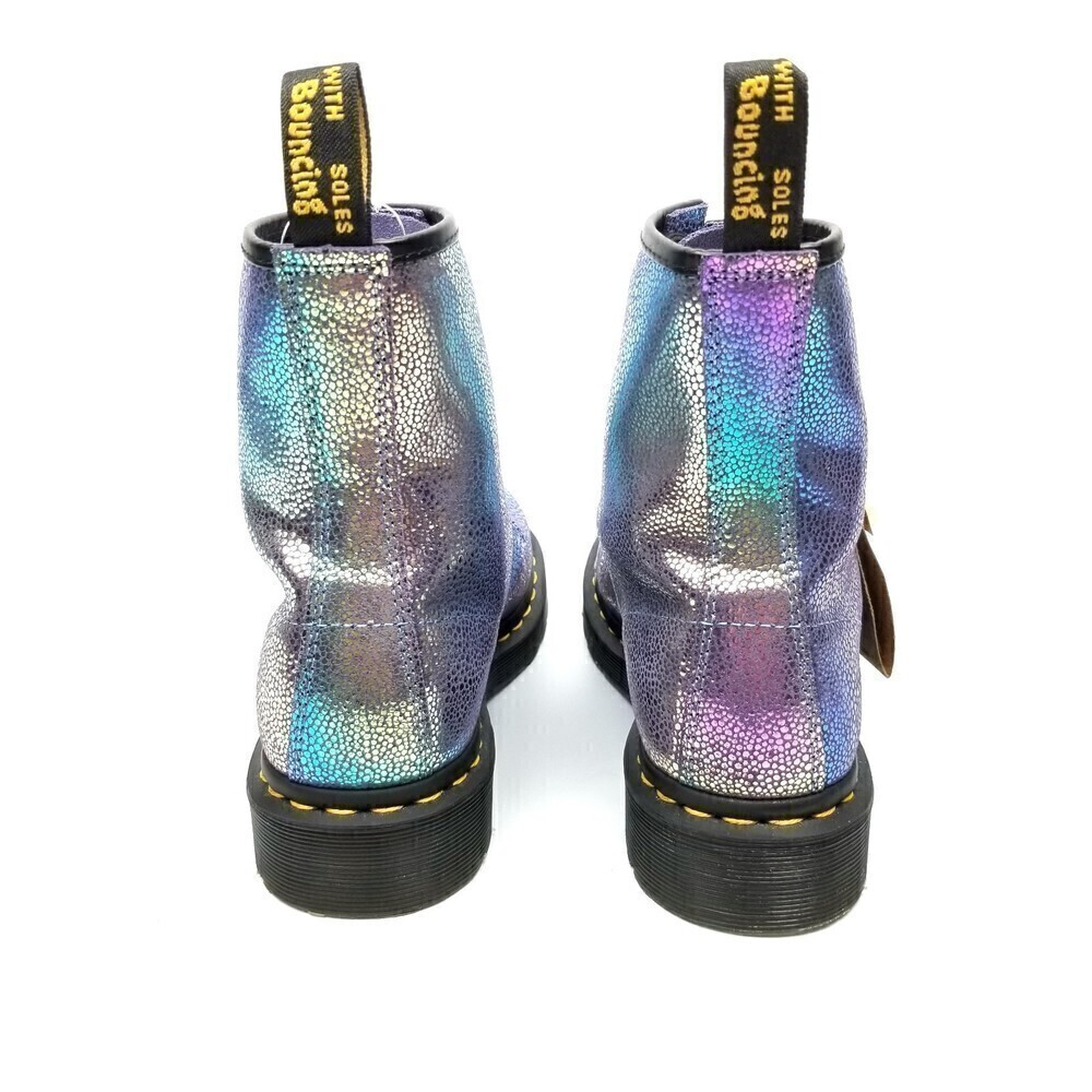 NWT Dr. Martens 1460 Rainbow Ray Mermaid Suede Lace Up Combat Boots Womens 6 - Picture 5 of 10
